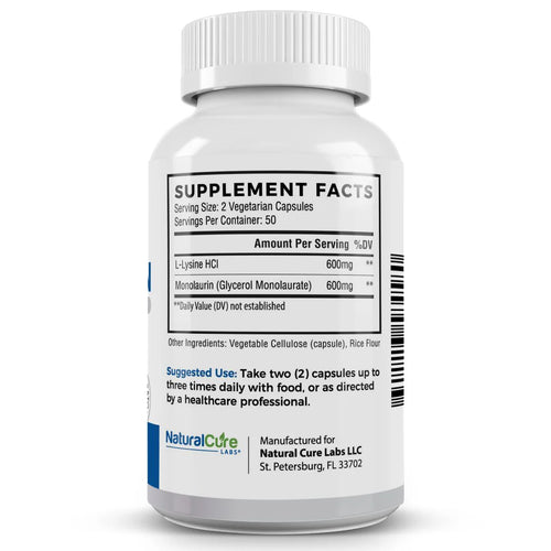 L-Lysine + Monolaurin Daily Defense