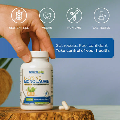 L-Lysine + Monolaurin Daily Defense