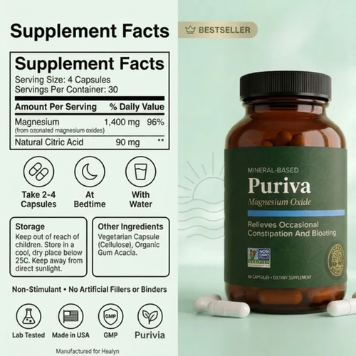 Purivia Bowel Relief